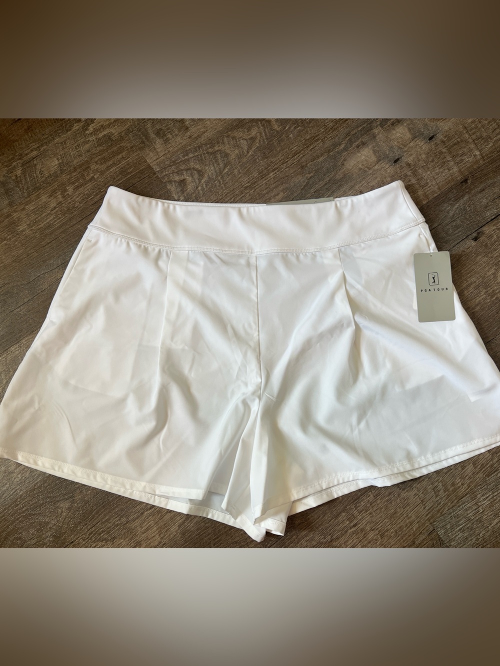 PGA Tour Apparel Pull On Tummy Control 4" Golf Shorts-Size XL